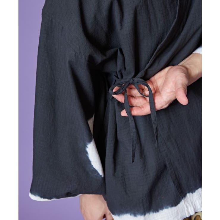 【カヤ】【ＵＶカット加工】爽涼メンズ羽織 | アミナコレクション | 詳細画像9 