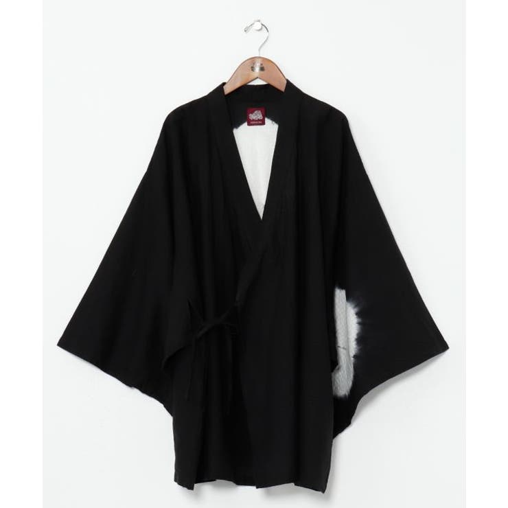 ブラック | 【カヤ】【ＵＶカット加工】爽涼メンズ羽織 | アミナコレクション