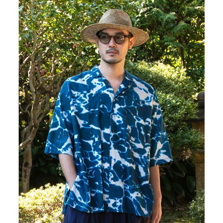 【カヤ】白波メンズシャツ | アミナコレクション | 詳細画像23 