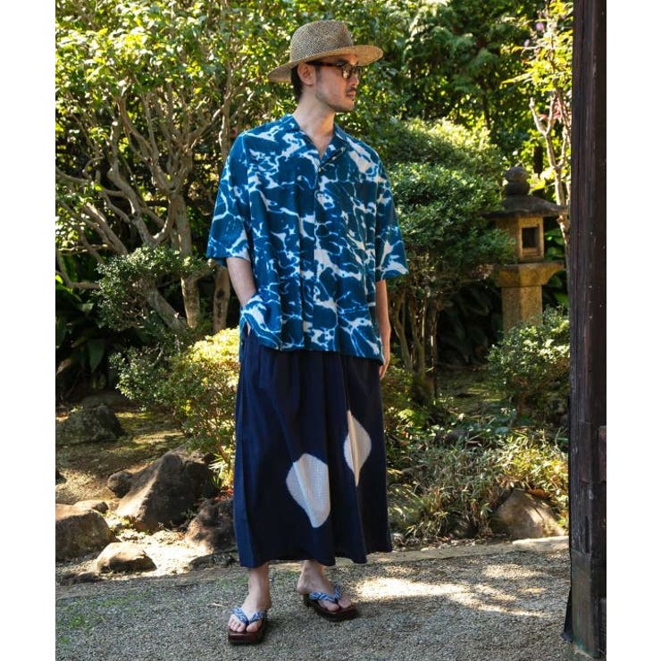 【カヤ】白波メンズシャツ | アミナコレクション | 詳細画像24 