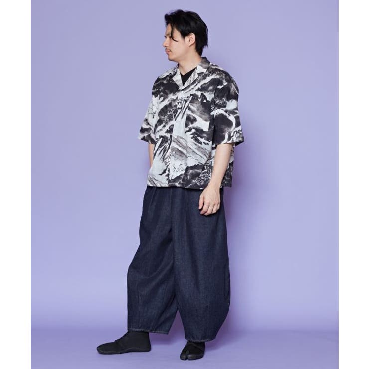 【カヤ】白波メンズシャツ | アミナコレクション | 詳細画像7 