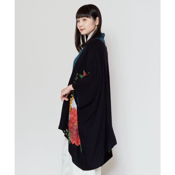 【カヤ】【ＵＶカット加工】花柳ならい羽織 | アミナコレクション  | 詳細画像10 