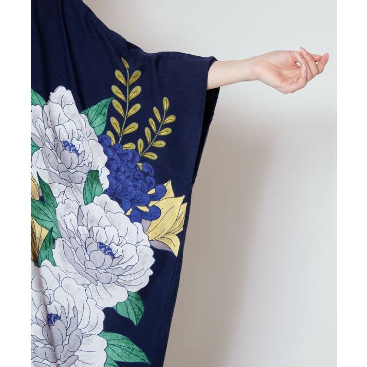 【カヤ】【ＵＶカット加工】花柳ならい羽織 | アミナコレクション  | 詳細画像14 