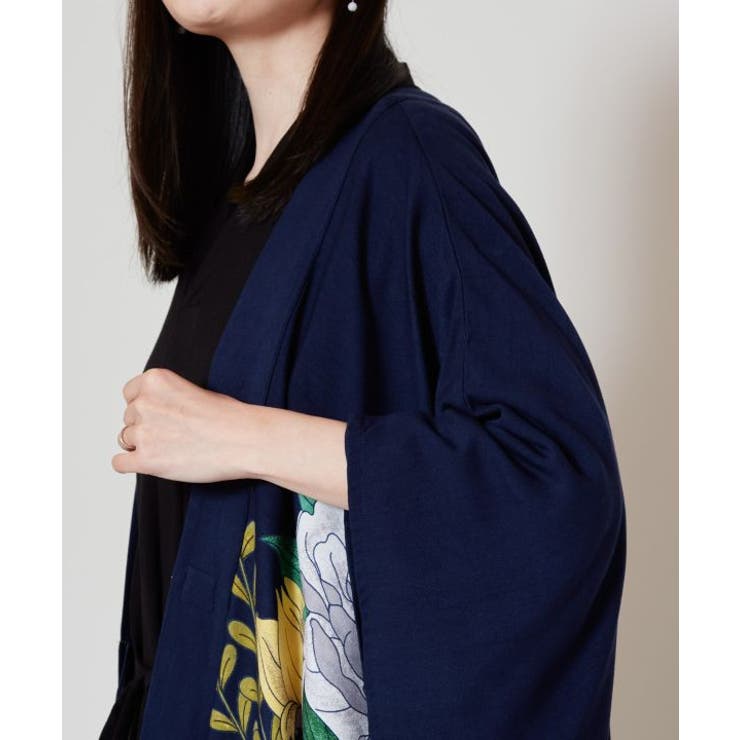【カヤ】【ＵＶカット加工】花柳ならい羽織 | アミナコレクション  | 詳細画像16 
