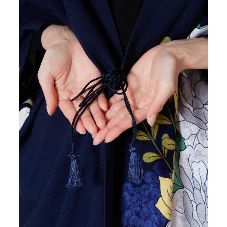【カヤ】【ＵＶカット加工】花柳ならい羽織 | アミナコレクション  | 詳細画像18 