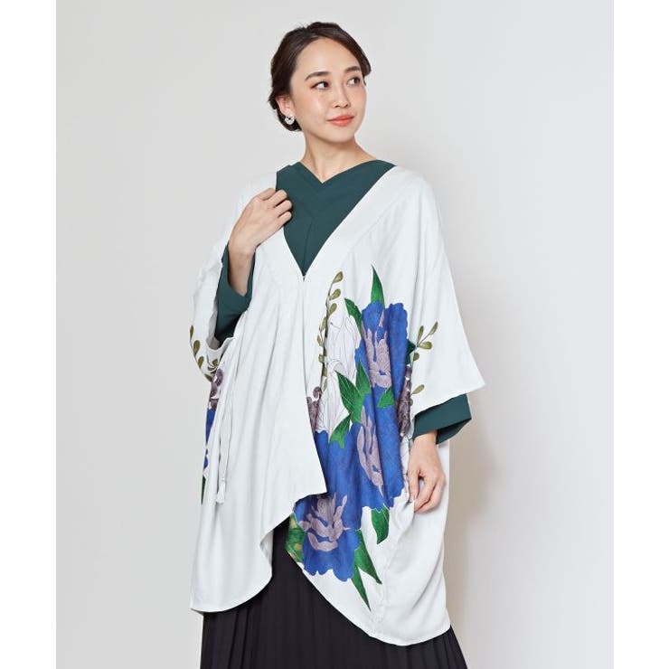 【カヤ】【ＵＶカット加工】花柳ならい羽織 | アミナコレクション  | 詳細画像29 
