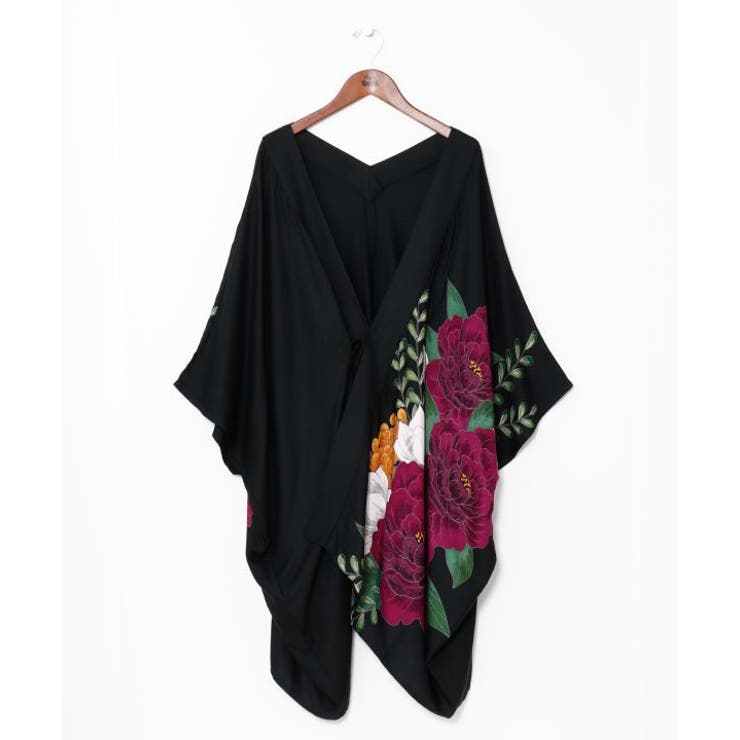 【カヤ】【ＵＶカット加工】花柳ならい羽織 | アミナコレクション  | 詳細画像3 