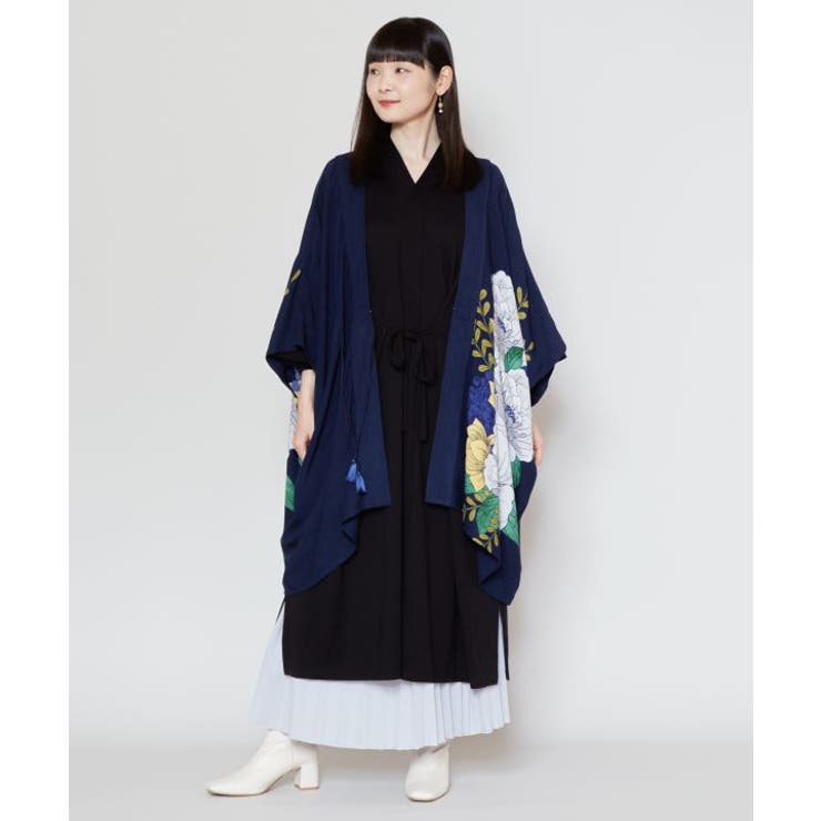 【カヤ】【ＵＶカット加工】花柳ならい羽織 | アミナコレクション  | 詳細画像6 