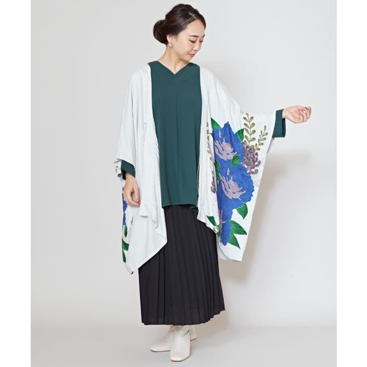 【カヤ】【ＵＶカット加工】花柳ならい羽織 | アミナコレクション  | 詳細画像7 