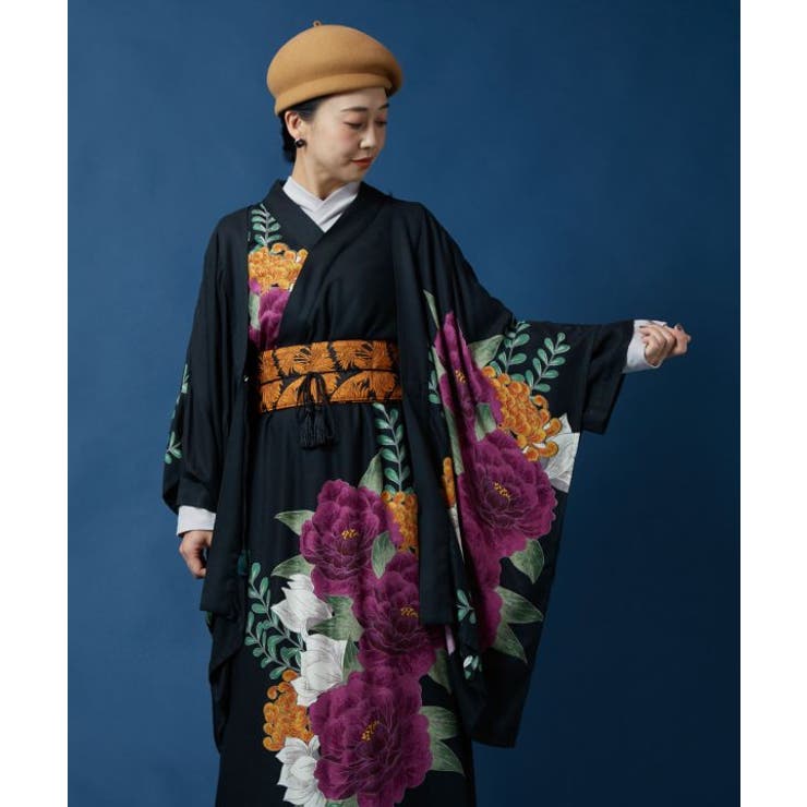 グリーン | 【カヤ】【ＵＶカット加工】花柳ならい羽織 | アミナコレクション 