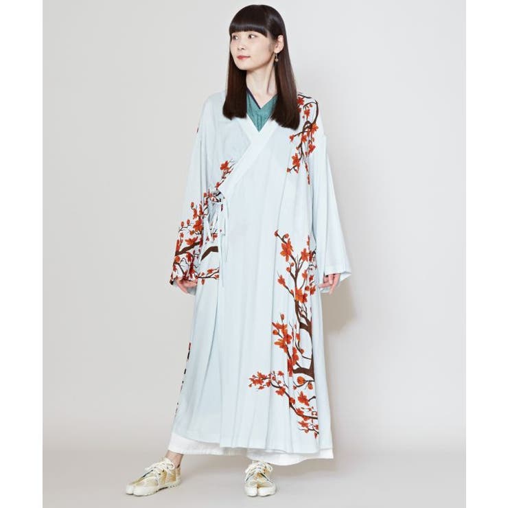 【カヤ】【UVカット加工】梅美し（うめいつし）羽織 | アミナコレクション  | 詳細画像2 