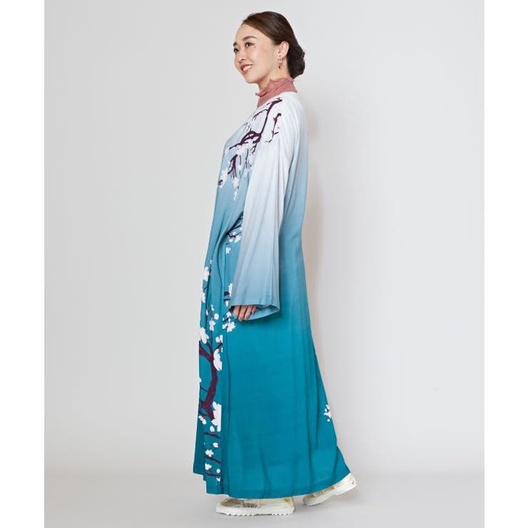 【カヤ】【UVカット加工】梅美し（うめいつし）羽織 | アミナコレクション  | 詳細画像4 