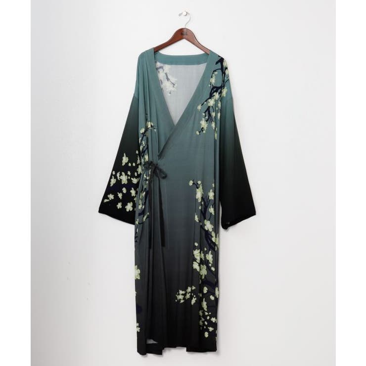 グリーン | 【カヤ】【UVカット加工】梅美し（うめいつし）羽織 | アミナコレクション 