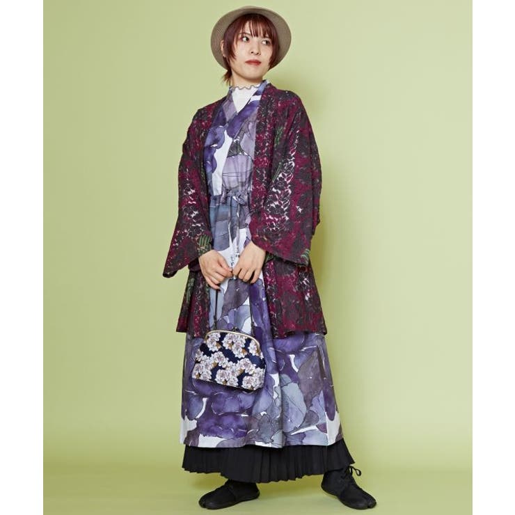 【カヤ】透かし柄羽織 | アミナコレクション  | 詳細画像1 