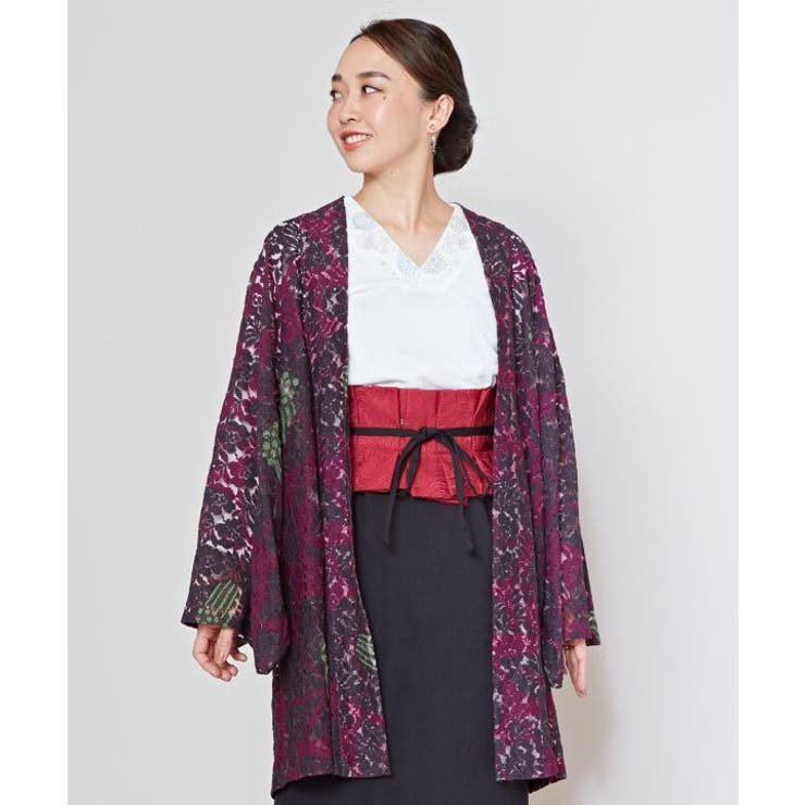 【カヤ】透かし柄羽織 | アミナコレクション  | 詳細画像10 