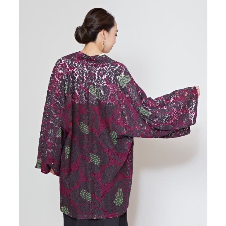 【カヤ】透かし柄羽織 | アミナコレクション  | 詳細画像12 