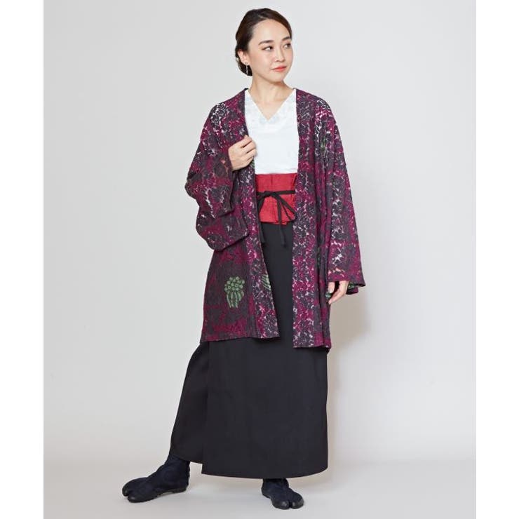 【カヤ】透かし柄羽織 | アミナコレクション  | 詳細画像8 