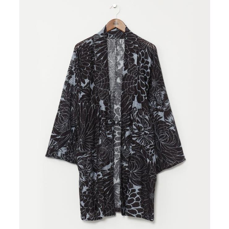 スミクロ | 【カヤ】透かし柄羽織 | アミナコレクション 