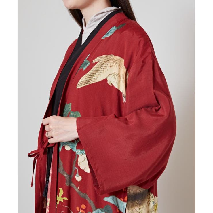 【カヤ】【ＵＶカット加工】花鳥羽織 | アミナコレクション  | 詳細画像17 