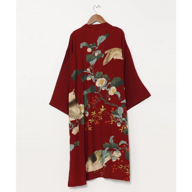 【カヤ】【ＵＶカット加工】花鳥羽織 | アミナコレクション  | 詳細画像20 