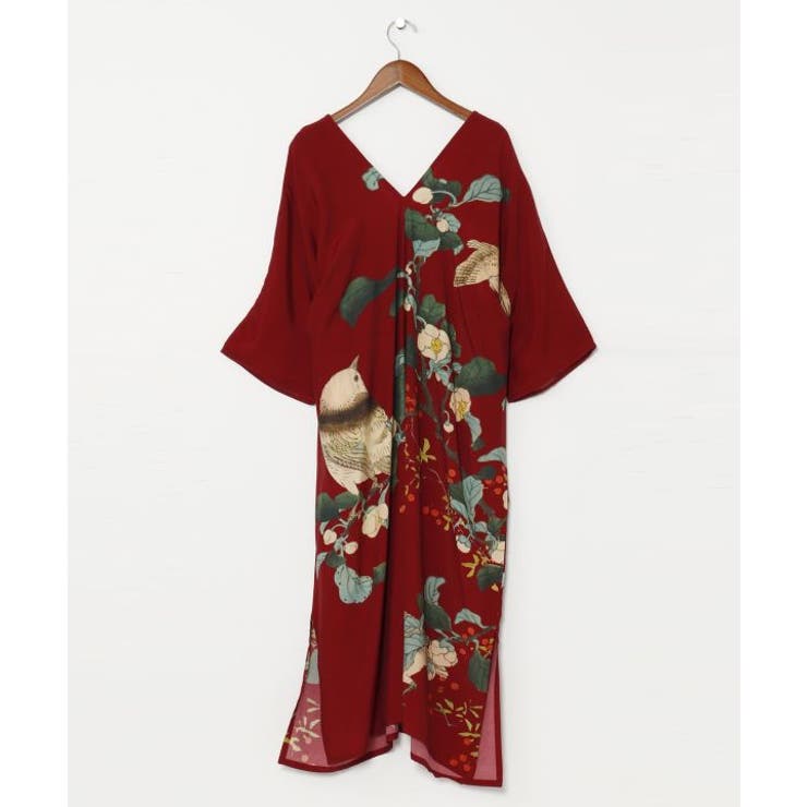 【カヤ】花鳥ワンピース | アミナコレクション  | 詳細画像19 