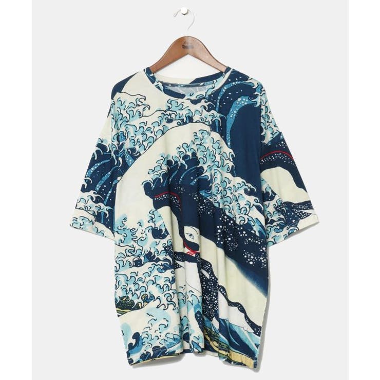 ネイビー | 【カヤ】倭の絵Ｔシャツ | アミナコレクション