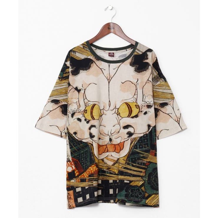 グリーン | 【カヤ】倭の絵Ｔシャツ | アミナコレクション