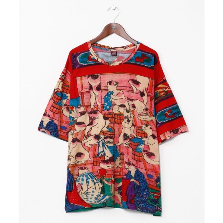 ピンク | 【カヤ】倭の絵Ｔシャツ | アミナコレクション