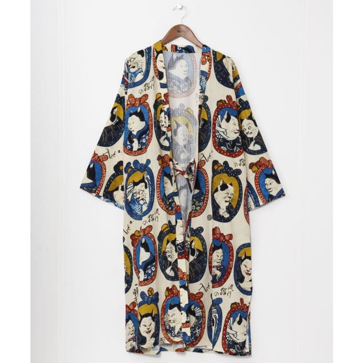 その他1 | 【カヤ】【UVカット加工】着る、NIPPON ART 倭の絵メンズ羽織 | アミナコレクション