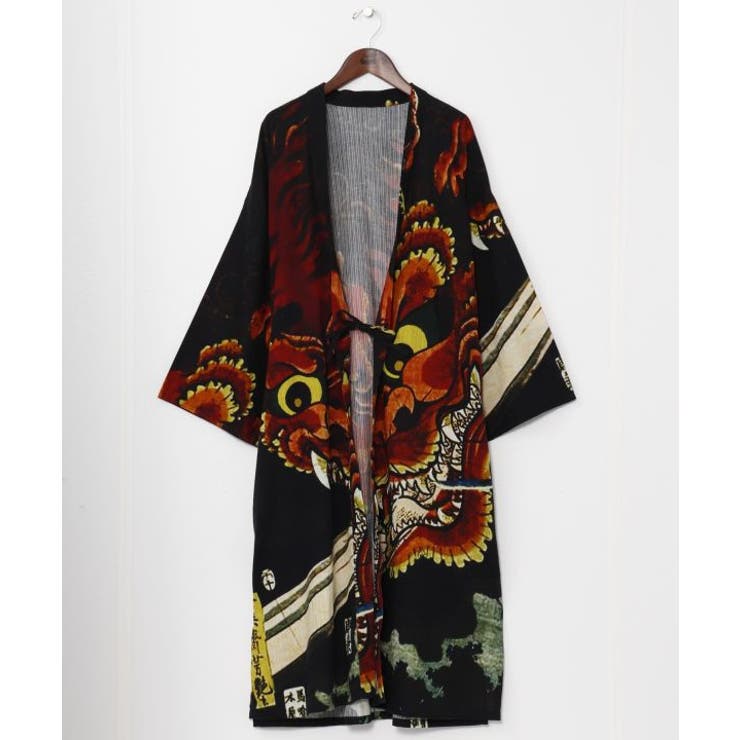 その他3 | 【カヤ】【UVカット加工】着る、NIPPON ART 倭の絵メンズ羽織 | アミナコレクション