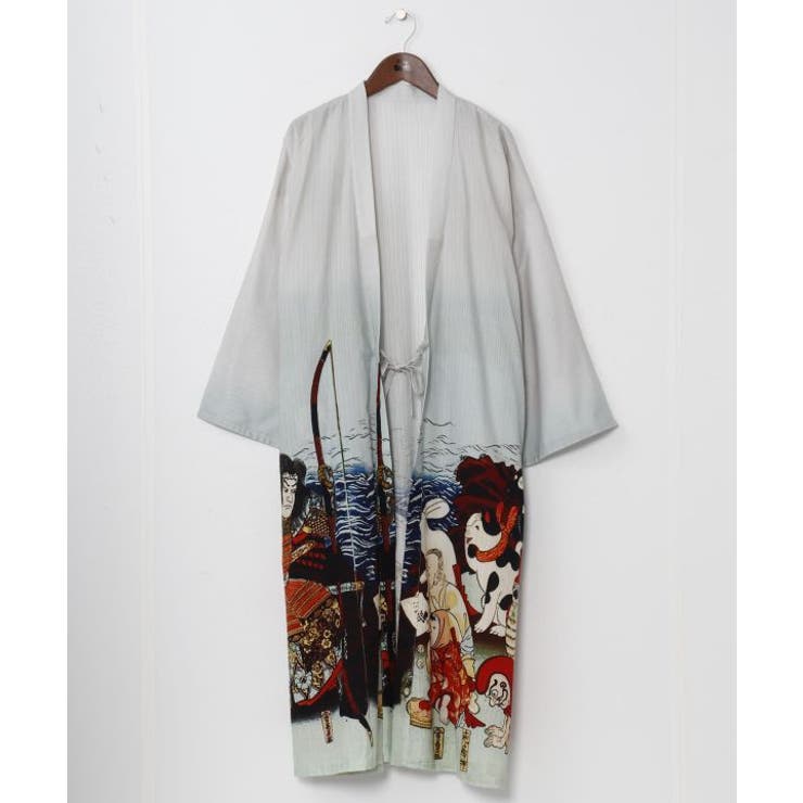 その他4 | 【カヤ】【UVカット加工】着る、NIPPON ART 倭の絵メンズ羽織 | アミナコレクション