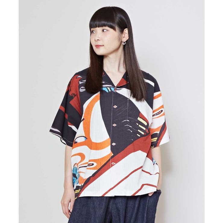 【カヤ】倭の絵シャツ《Ｍサイズ》 | アミナコレクション | 詳細画像7 
