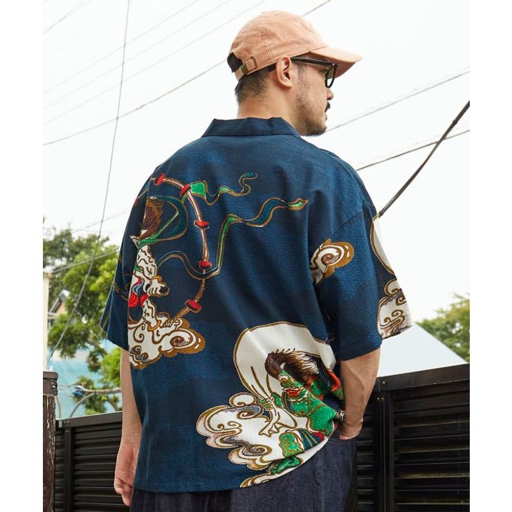 【カヤ】着る、NIPPON ART 倭の絵シャツＬサイズ | アミナコレクション | 詳細画像69 