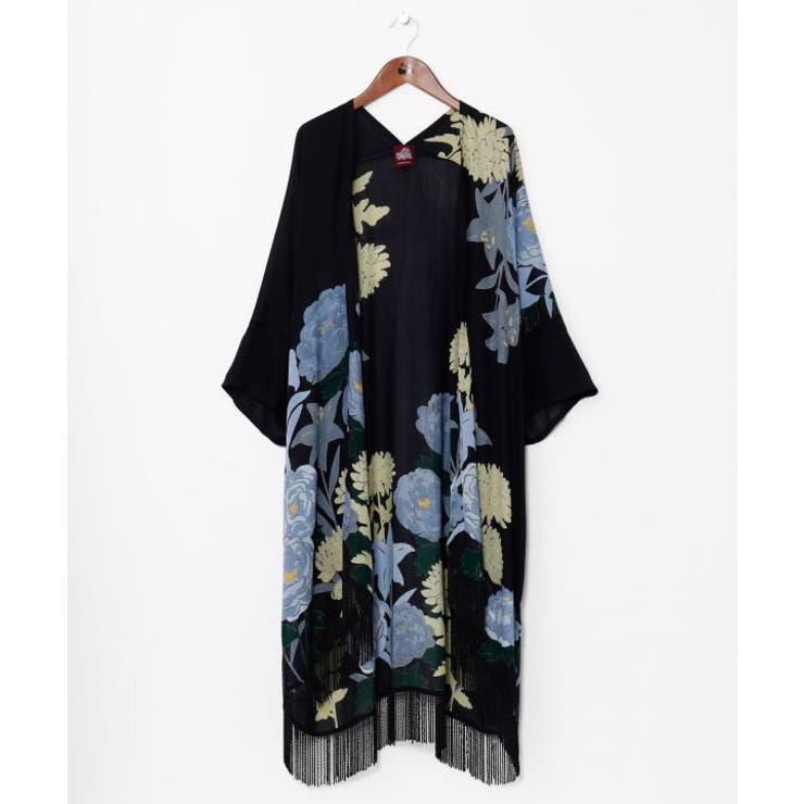 【カヤ】【UVカット加工】花錦羽織 | アミナコレクション  | 詳細画像2 