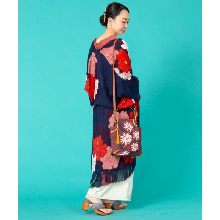 【カヤ】【UVカット加工】花錦羽織 | アミナコレクション  | 詳細画像20 