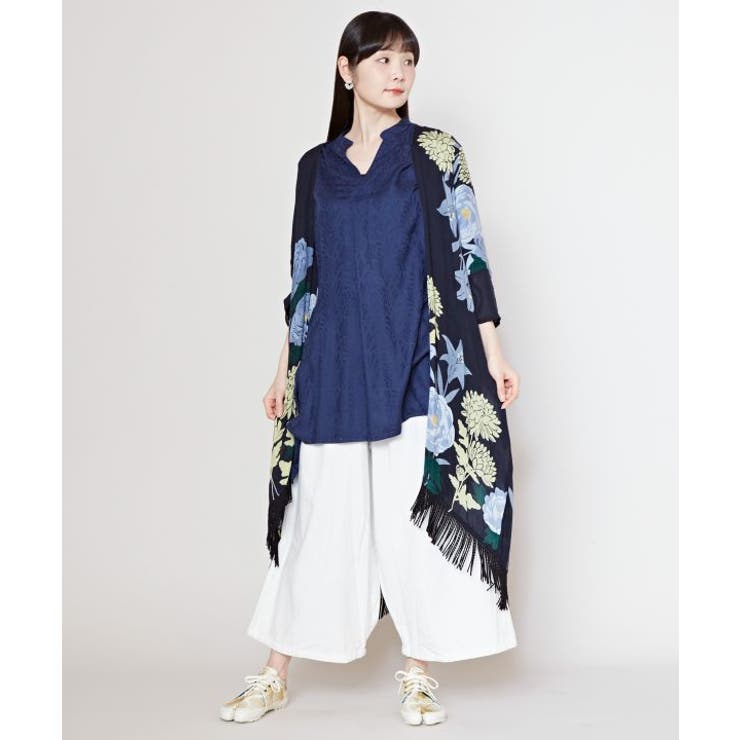 【カヤ】【UVカット加工】花錦羽織 | アミナコレクション  | 詳細画像5 