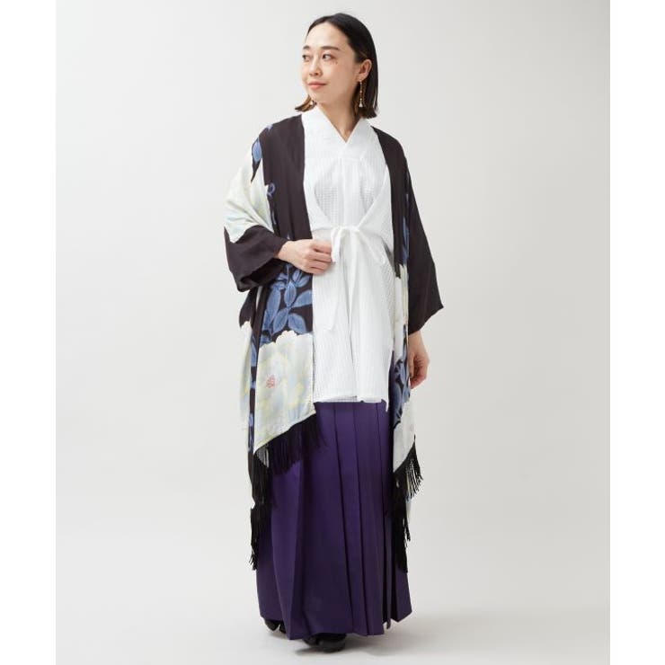 【カヤ】【UVカット加工】花錦羽織 | アミナコレクション  | 詳細画像8 