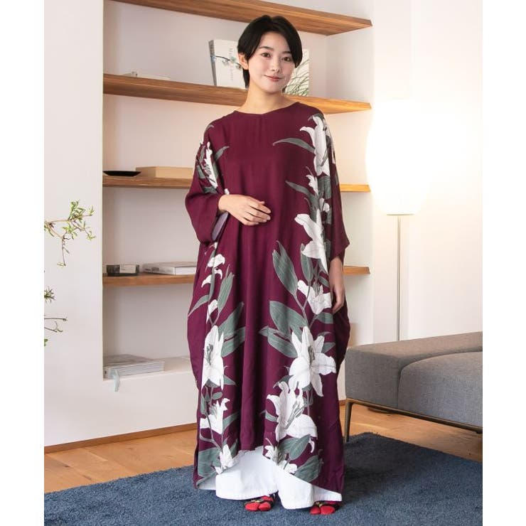 【カヤ】百合薫ワンピース | アミナコレクション  | 詳細画像1 