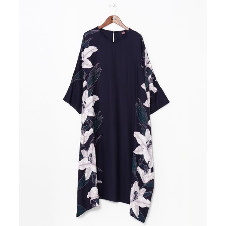 ネイビー系 | 【カヤ】百合薫ワンピース | アミナコレクション 