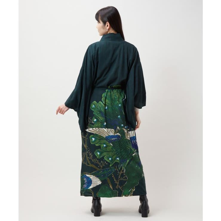 【カヤ】【ＵＶカット加工】	楚々（そそ）鳥獣羽織 | アミナコレクション  | 詳細画像10 
