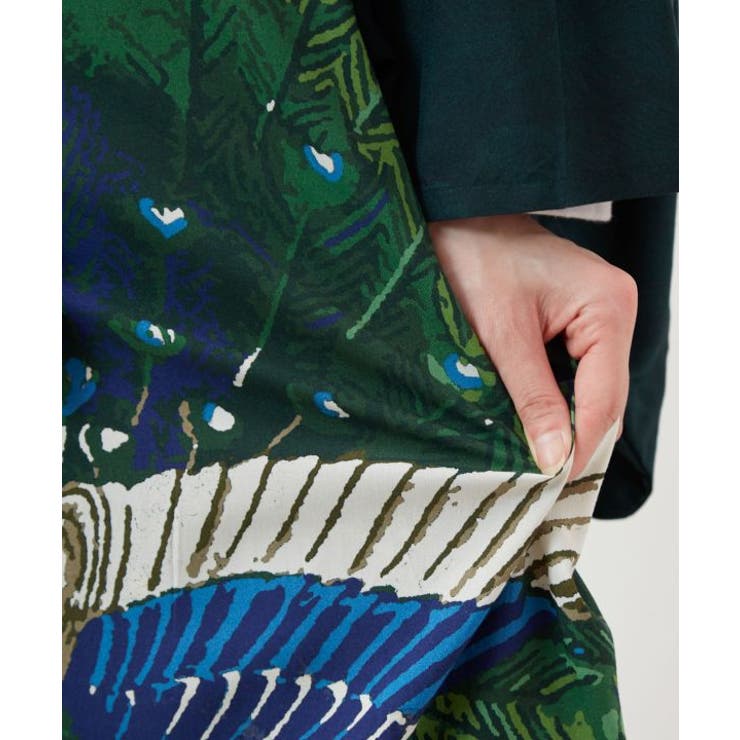 【カヤ】【ＵＶカット加工】	楚々（そそ）鳥獣羽織 | アミナコレクション  | 詳細画像12 