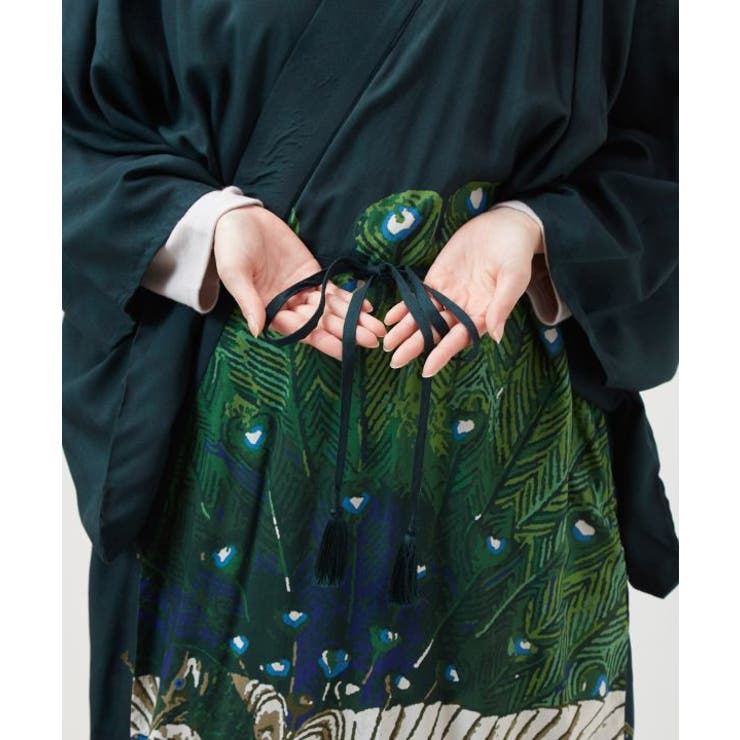 【カヤ】【ＵＶカット加工】	楚々（そそ）鳥獣羽織 | アミナコレクション  | 詳細画像13 