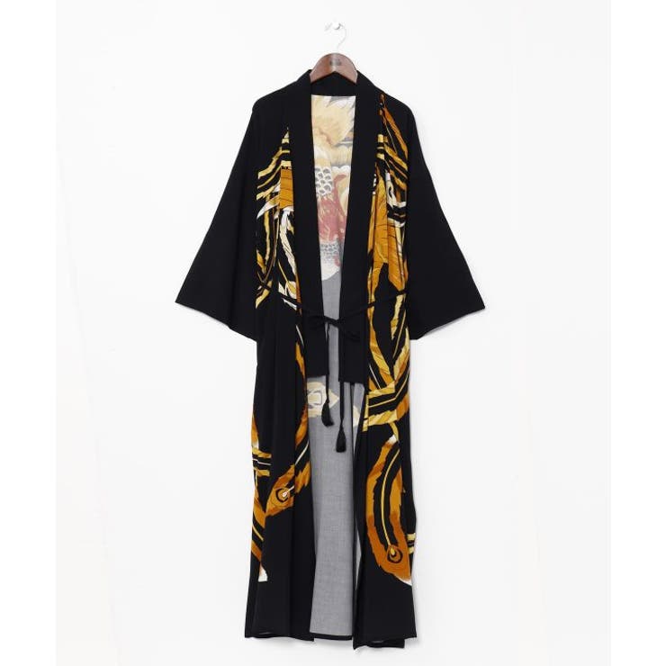 【カヤ】【ＵＶカット加工】	楚々（そそ）鳥獣羽織 | アミナコレクション  | 詳細画像2 
