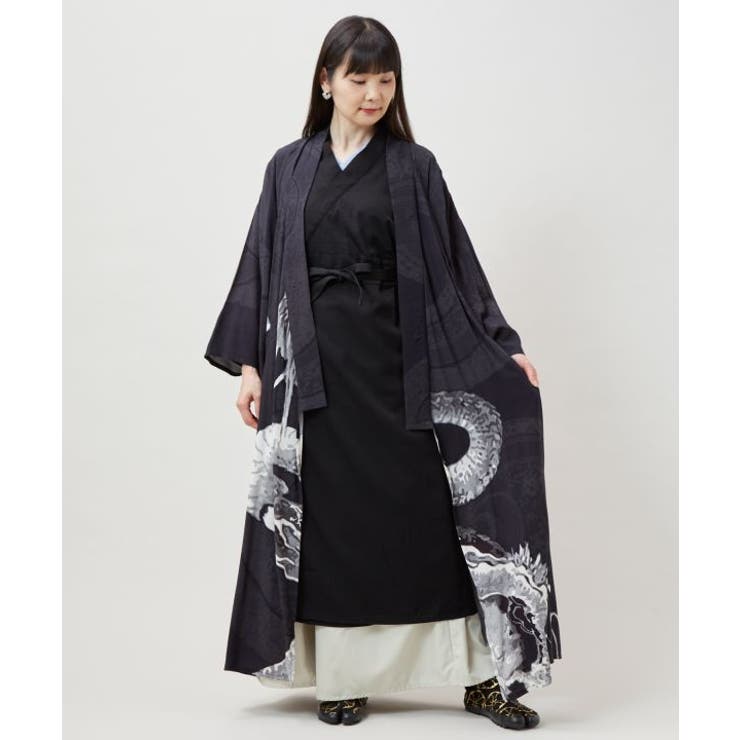 【カヤ】【ＵＶカット加工】	楚々（そそ）鳥獣羽織 | アミナコレクション  | 詳細画像3 