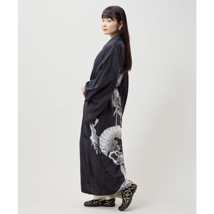【カヤ】【ＵＶカット加工】	楚々（そそ）鳥獣羽織 | アミナコレクション  | 詳細画像7 