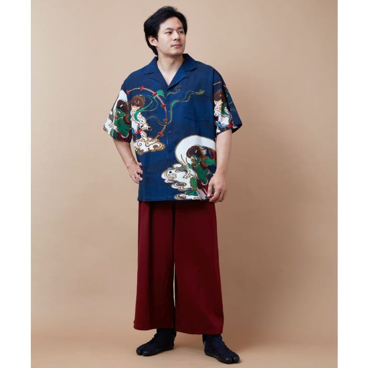 【カヤ】着る、NIPPON ART 倭の絵シャツＸＬサイズ | アミナコレクション  | 詳細画像3 