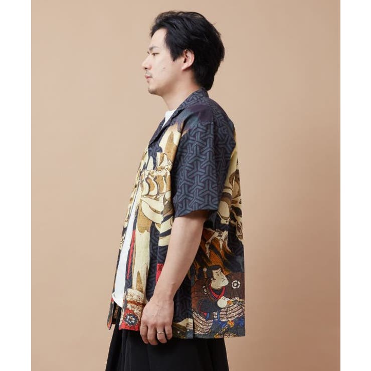 【カヤ】着る、NIPPON ART 倭の絵シャツＸＬサイズ | アミナコレクション  | 詳細画像6 