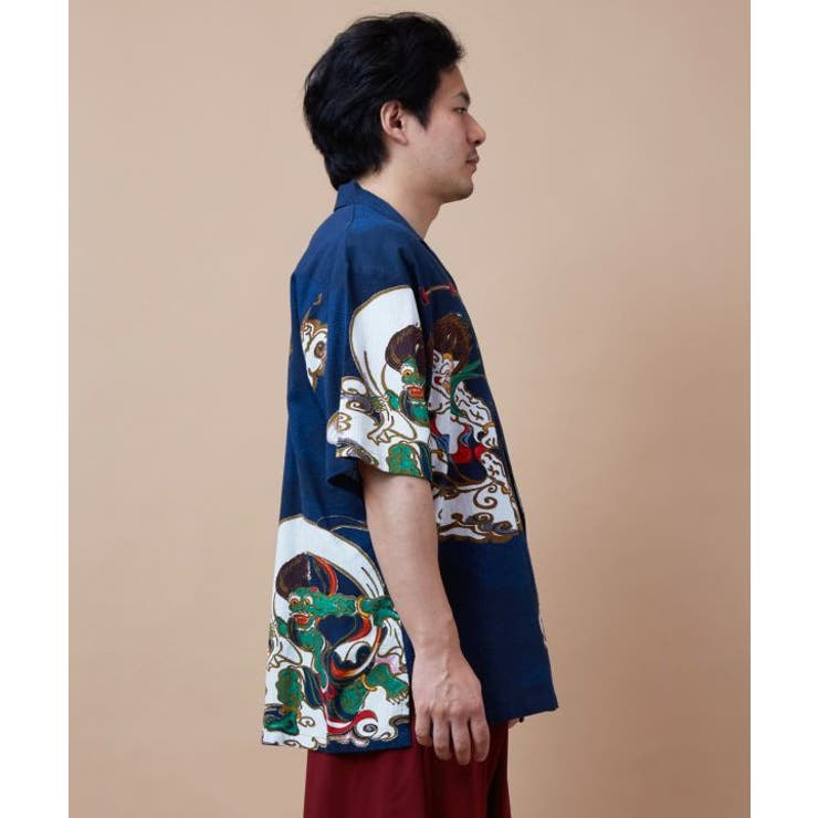【カヤ】着る、NIPPON ART 倭の絵シャツＸＬサイズ | アミナコレクション  | 詳細画像7 