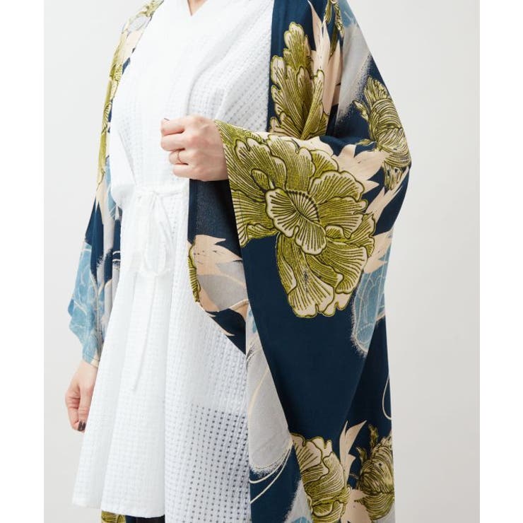 【カヤ】【UVカット加工】花舟振袖風羽織 | アミナコレクション  | 詳細画像10 