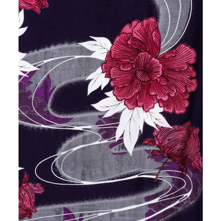 【カヤ】【UVカット加工】花舟振袖風羽織 | アミナコレクション  | 詳細画像15 